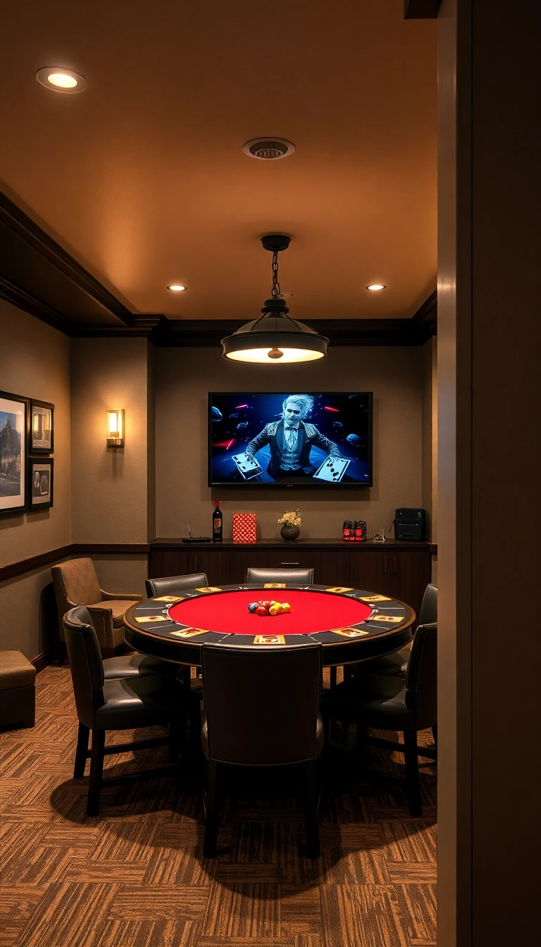 Man Cave Poker Room