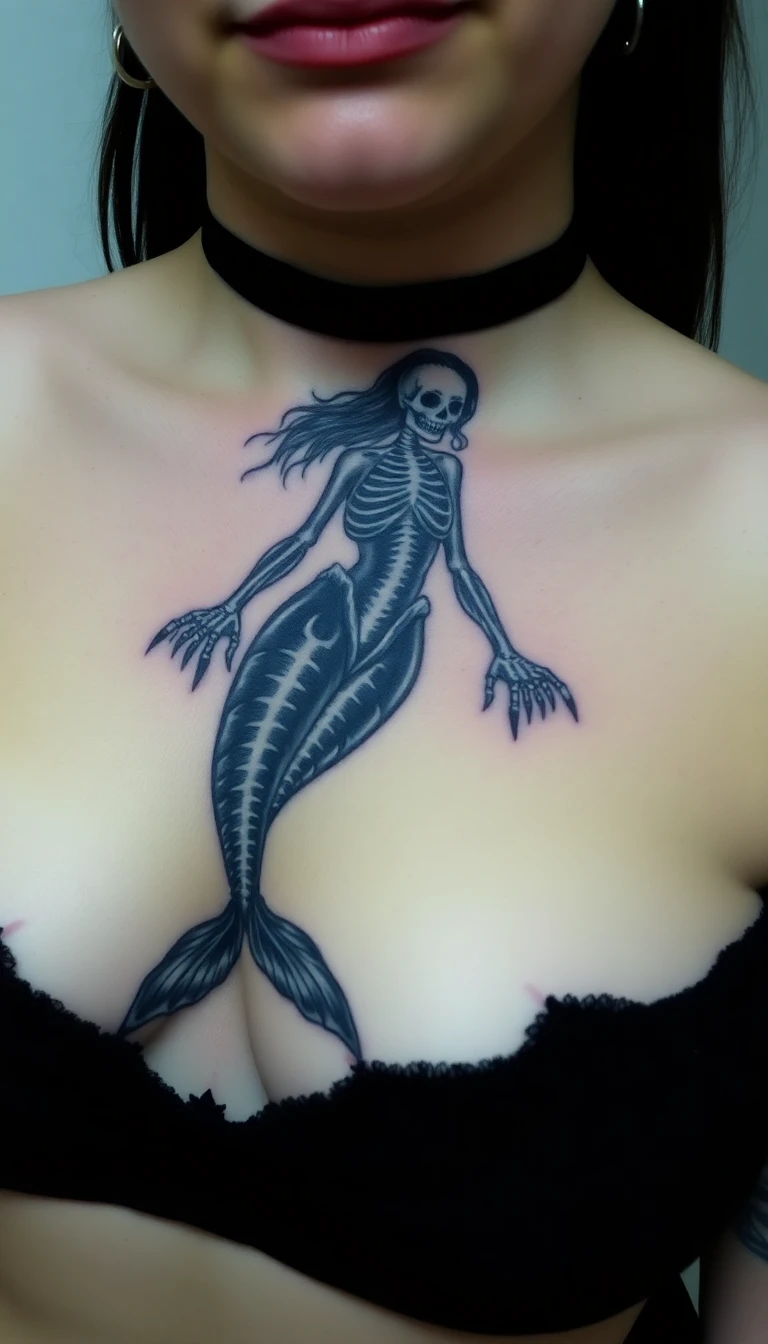 Dead Mermaid Tatto