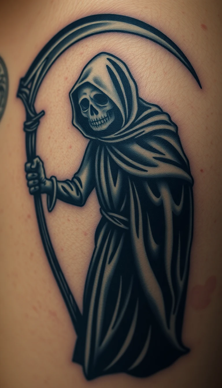 Grim Reaper Tattoo