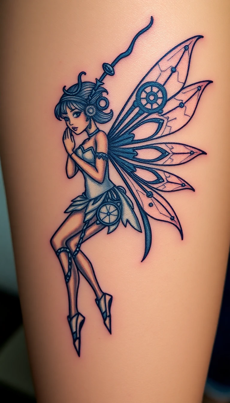 Steam Punk Fairy Tatt