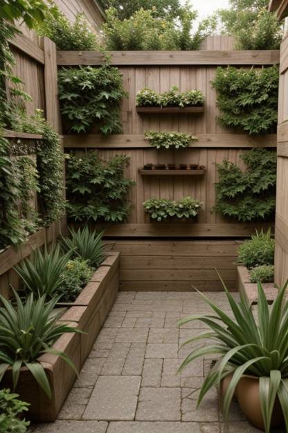 Vertical garden planters